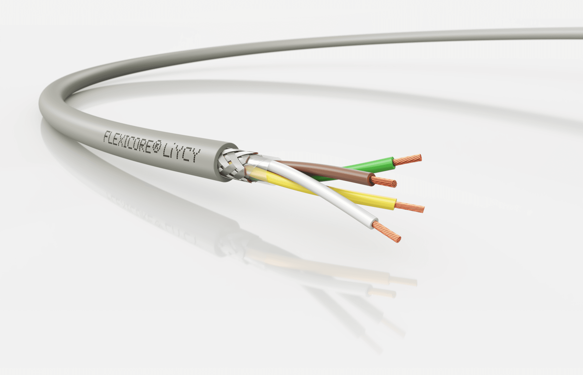 Кабель экранированный передачи данных FLEXICORE LiYCY 4x0,5