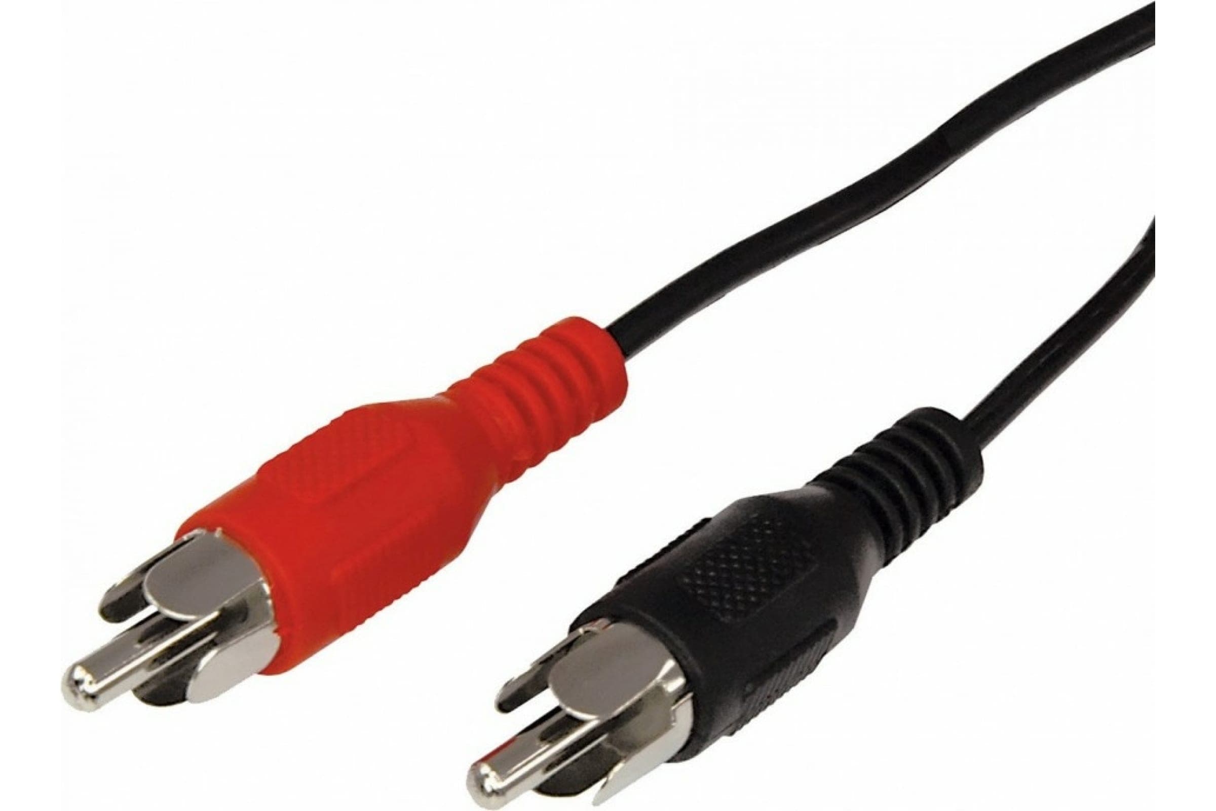 Шнур 2 RCA - 2 RCA, 3 м., черный