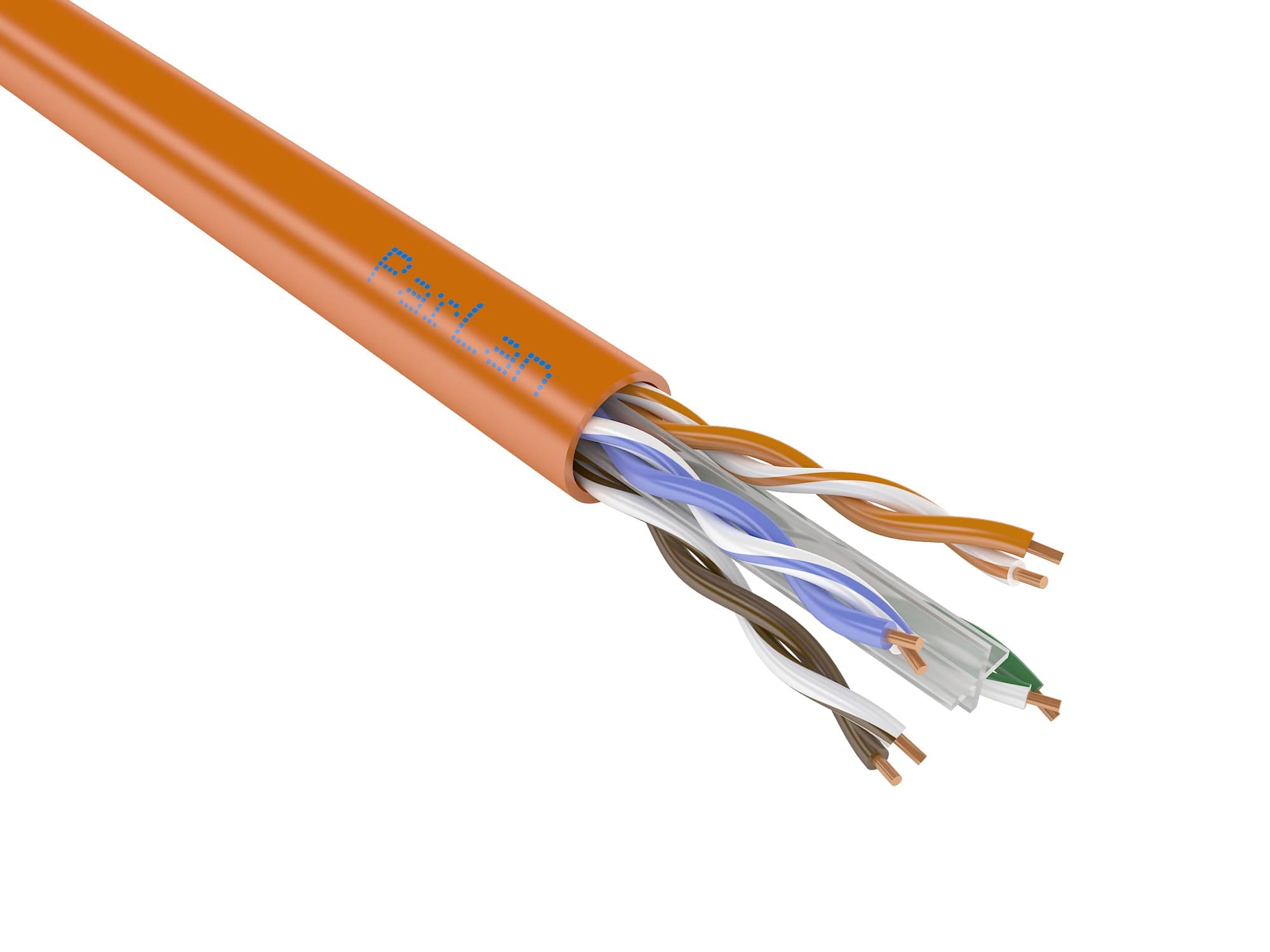 Витая пара ParLan Patch U/UTP Cat 6 ZH нг(А)-HF 4х2х0.78