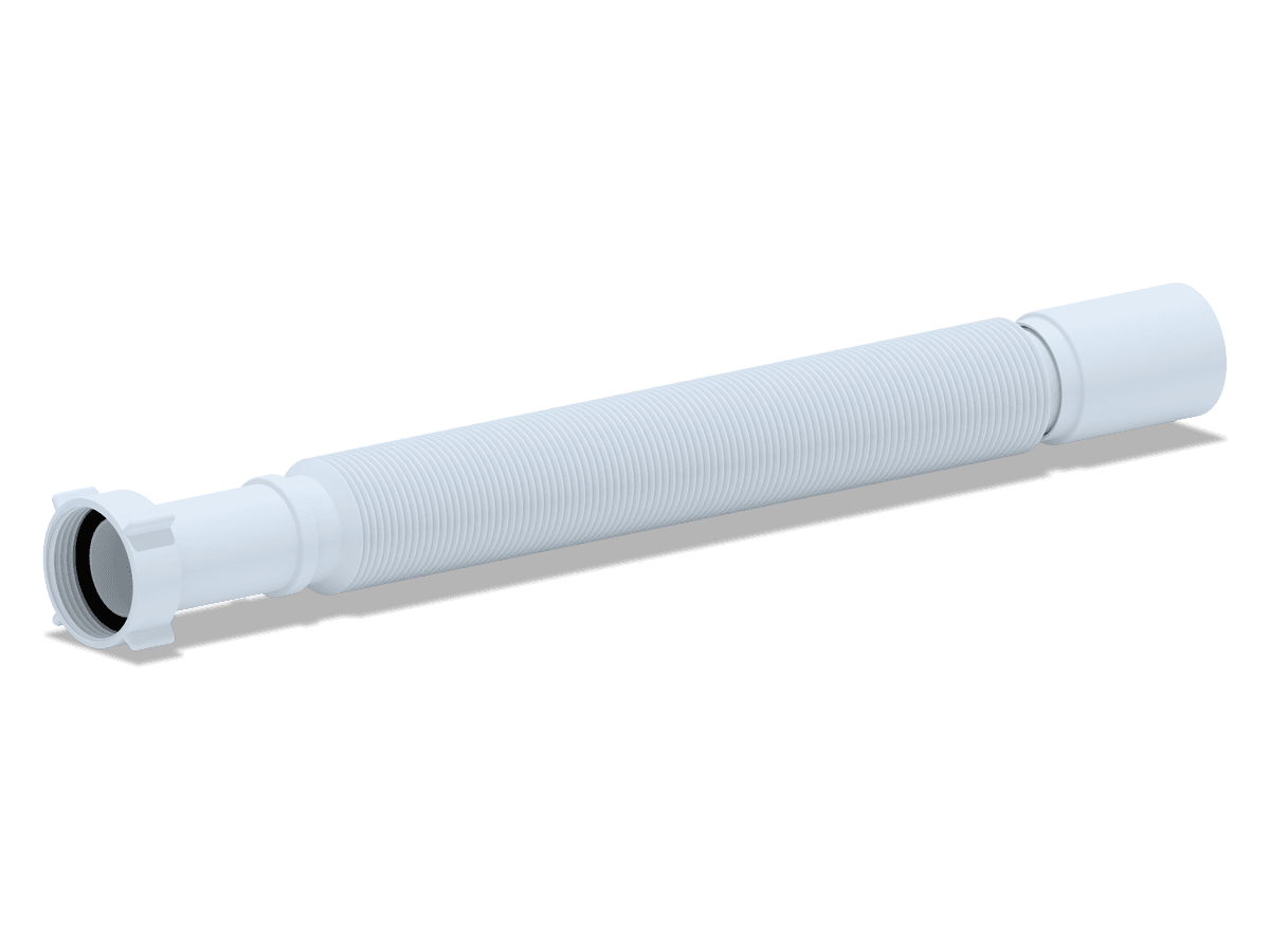 Труба гофрированная АНИ 1 1/4'x40 удлиненная