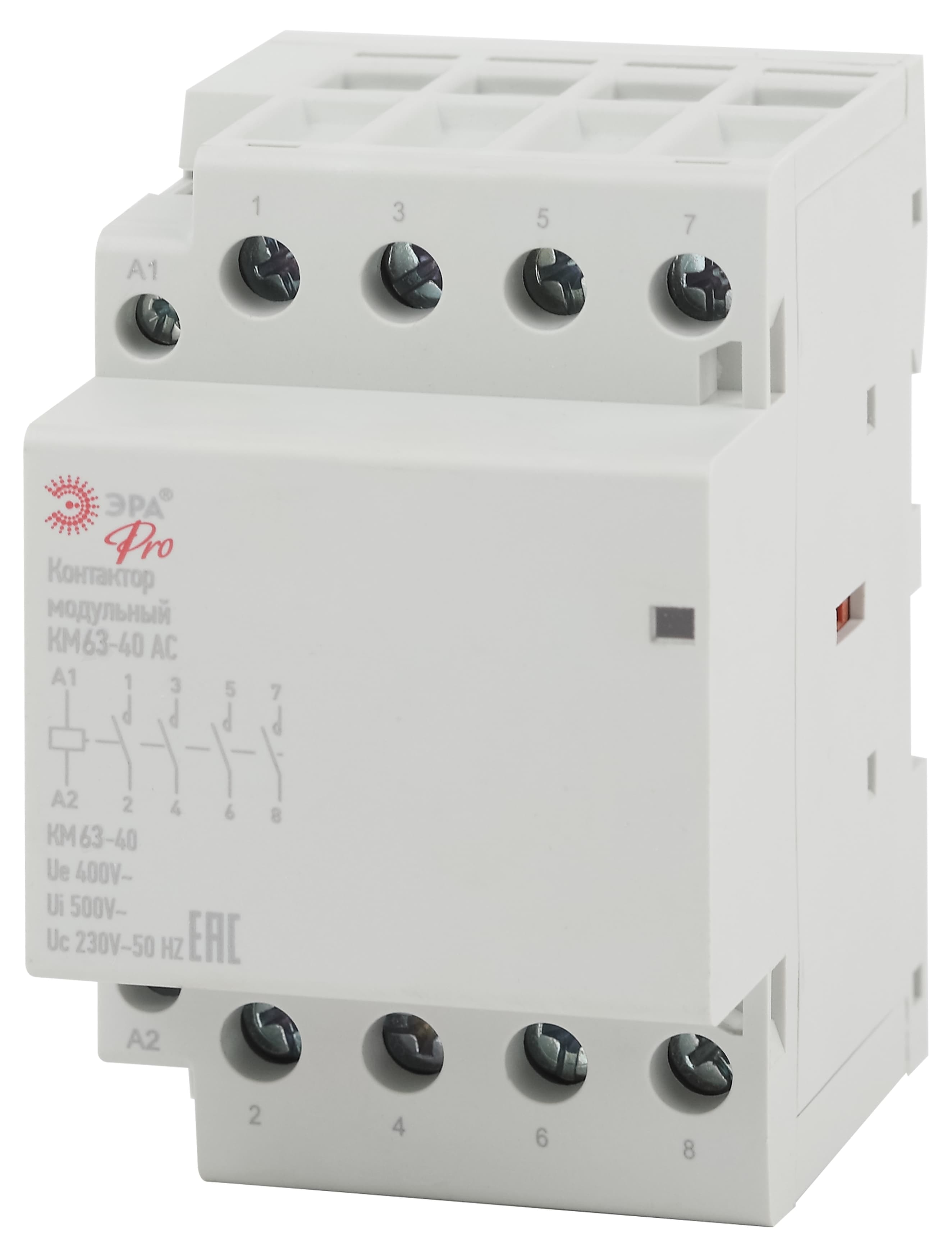 Контактор модульный PRO NO-902-301 КМ63-40 AC