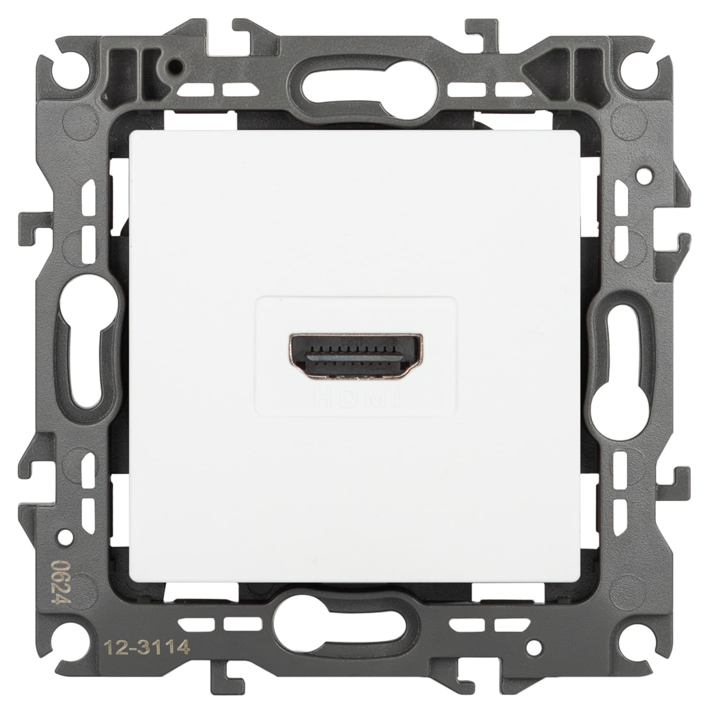 Розетка Серия 12 12-3114-01М HDMI, белый матовый