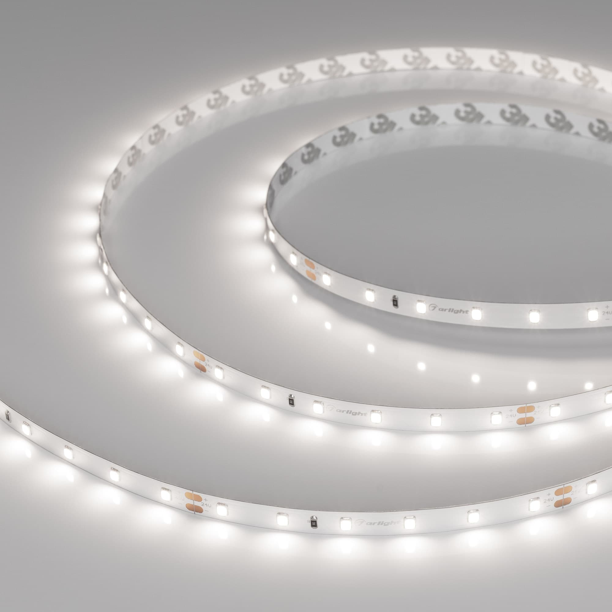 Лента светодиодная 7,2 Вт/м 24В IP20 5000K 60LED/м UL-A60-8mm SMD 2835 5 м