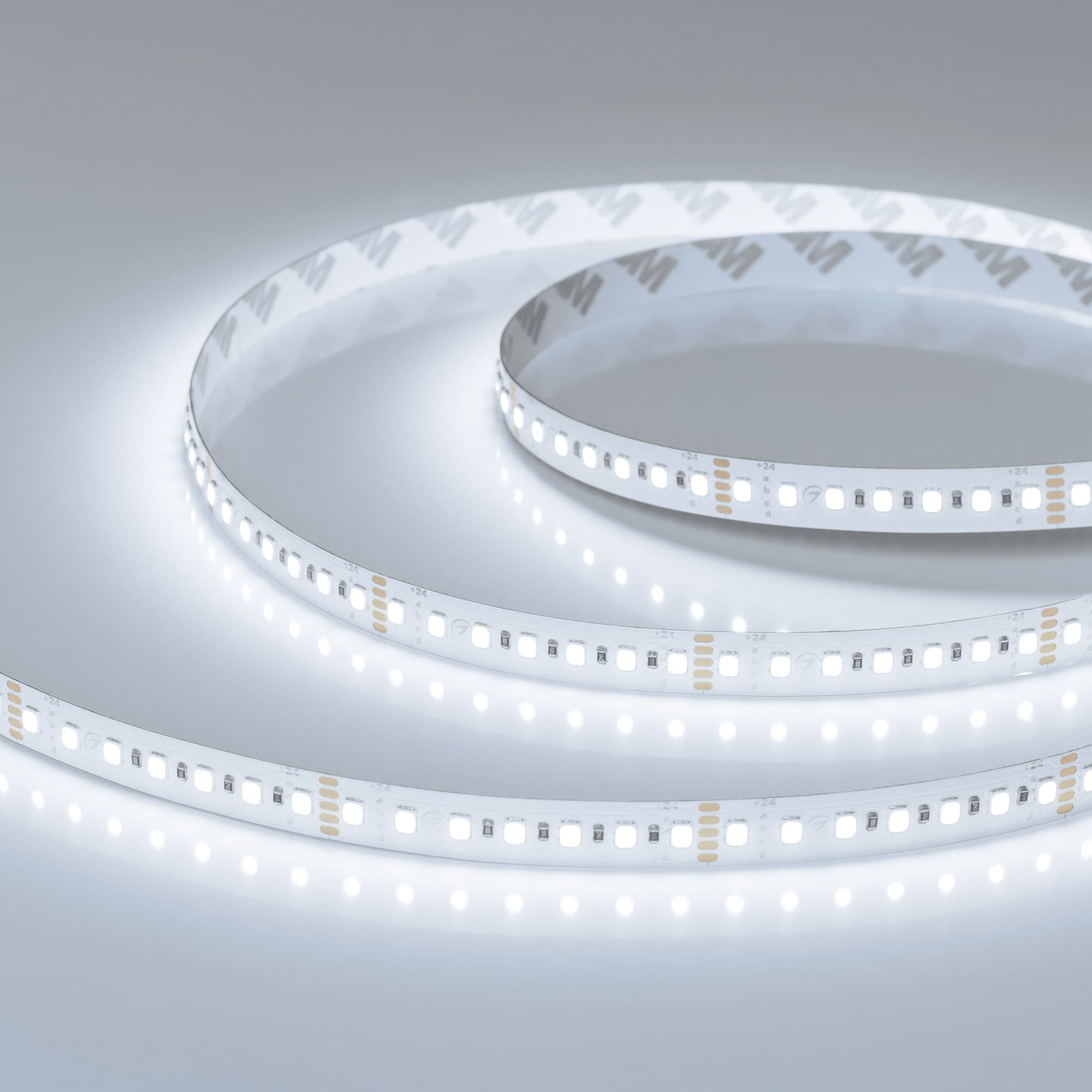 Лента светодиодная 20Вт/м 24В 6000K IP20 140LED/м UL-A140-10mm SMD 2835 5м