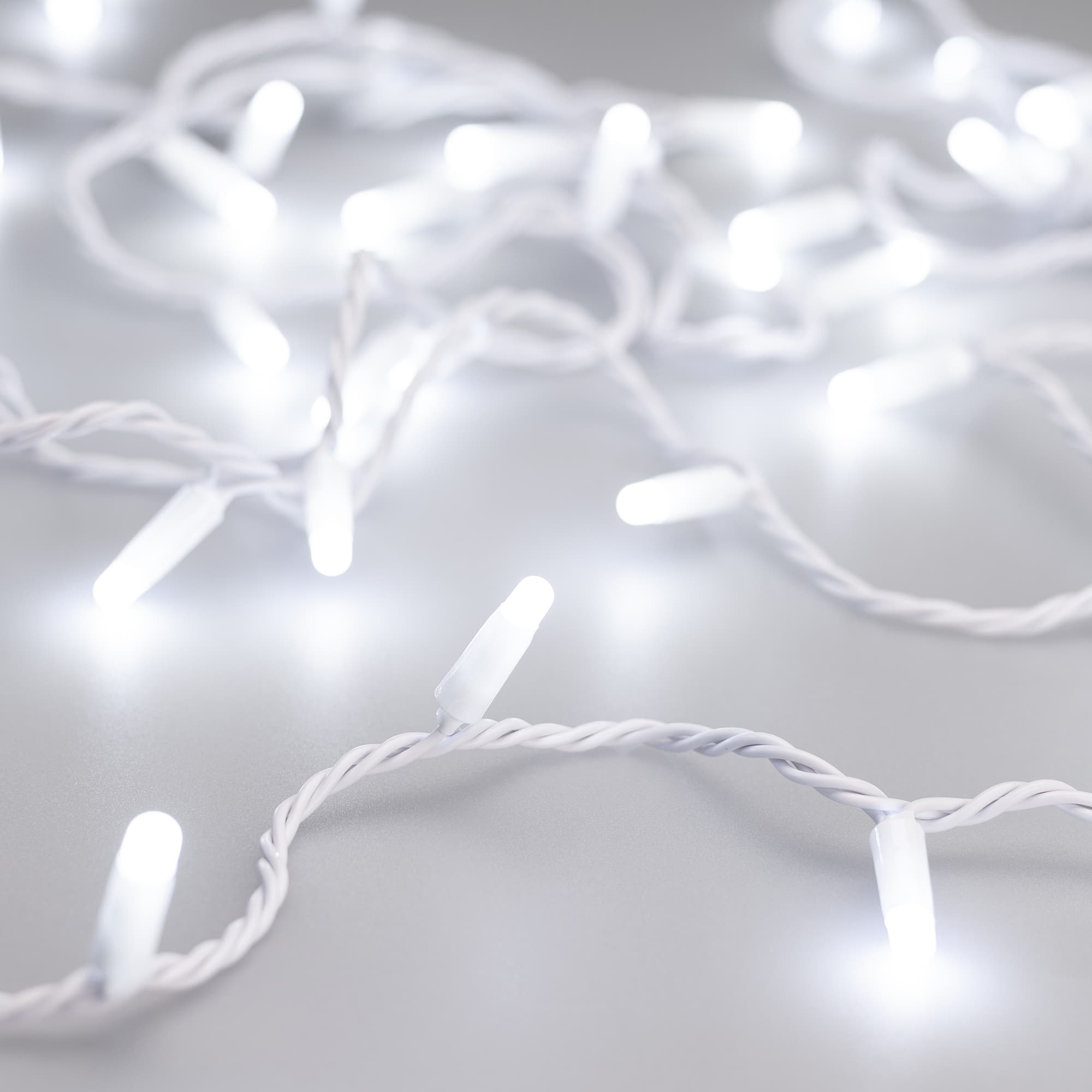Гирлянда светодиодная декоративная ARD-STRING-CLASSIC-10000-WHITE-100LED-MILK-STD White 230V, 7W ARDCL, IP65