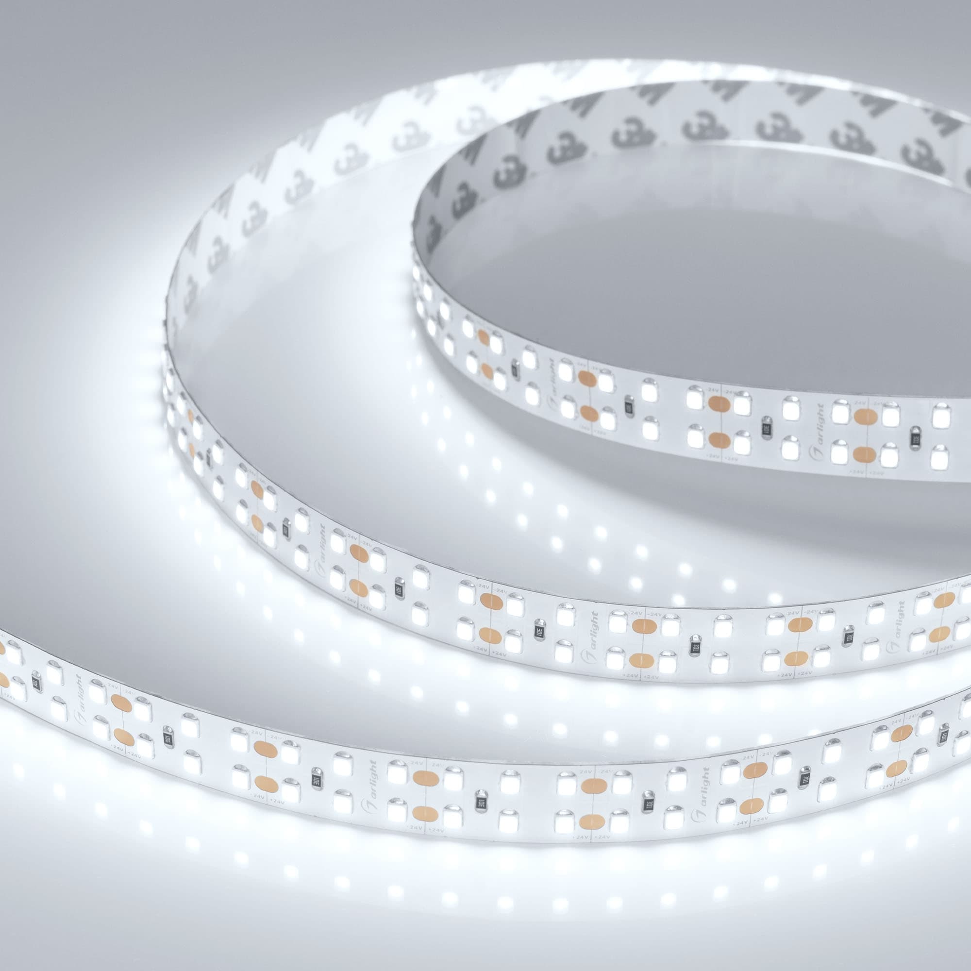 Лента светодиодная 19,2 Вт/м 24В IP20 8000K 240LED/м RT/RTW-A240-15mm SMD 2835 5 м