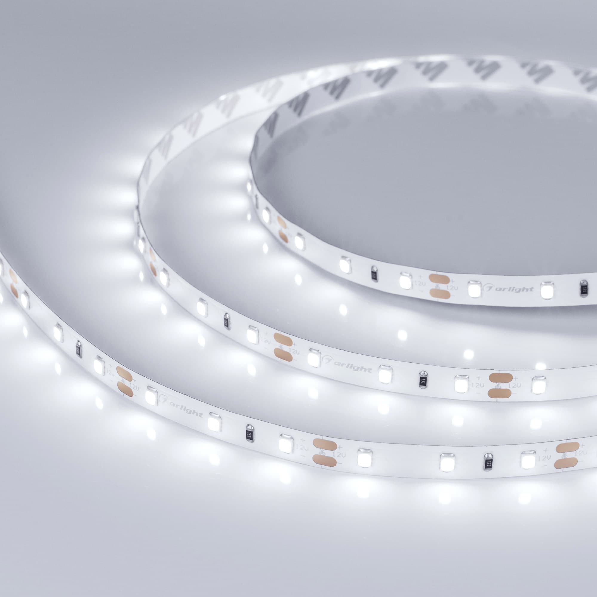 Лента светодиодная 4,8 Вт/м 12В IP20 6000K 60LED/м RT/RTW-A60-8-11mm SMD 2835 5 м