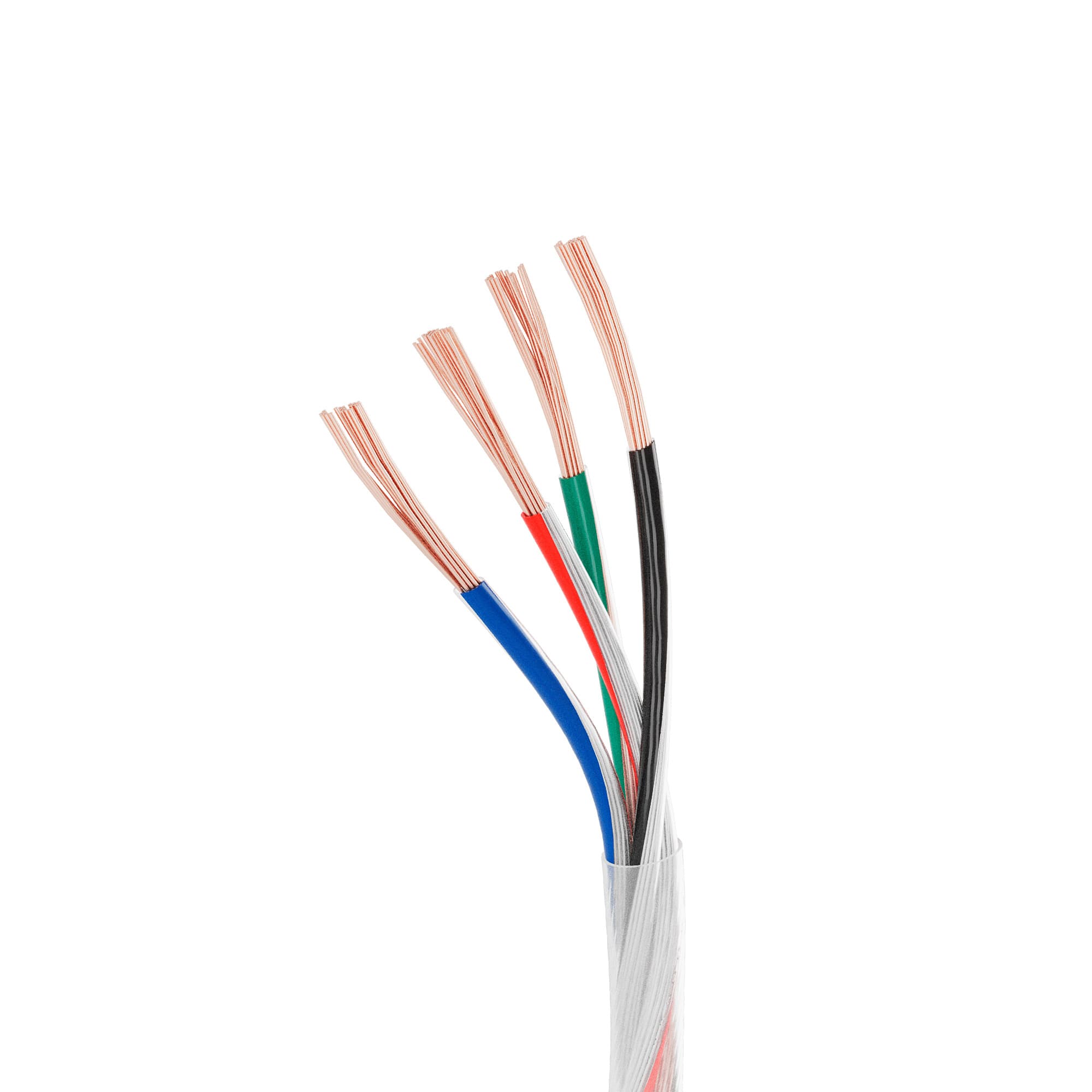 Провод питания ARL-20AWG-CLEAR-4Wire-CU-Double (4x0.75мм)