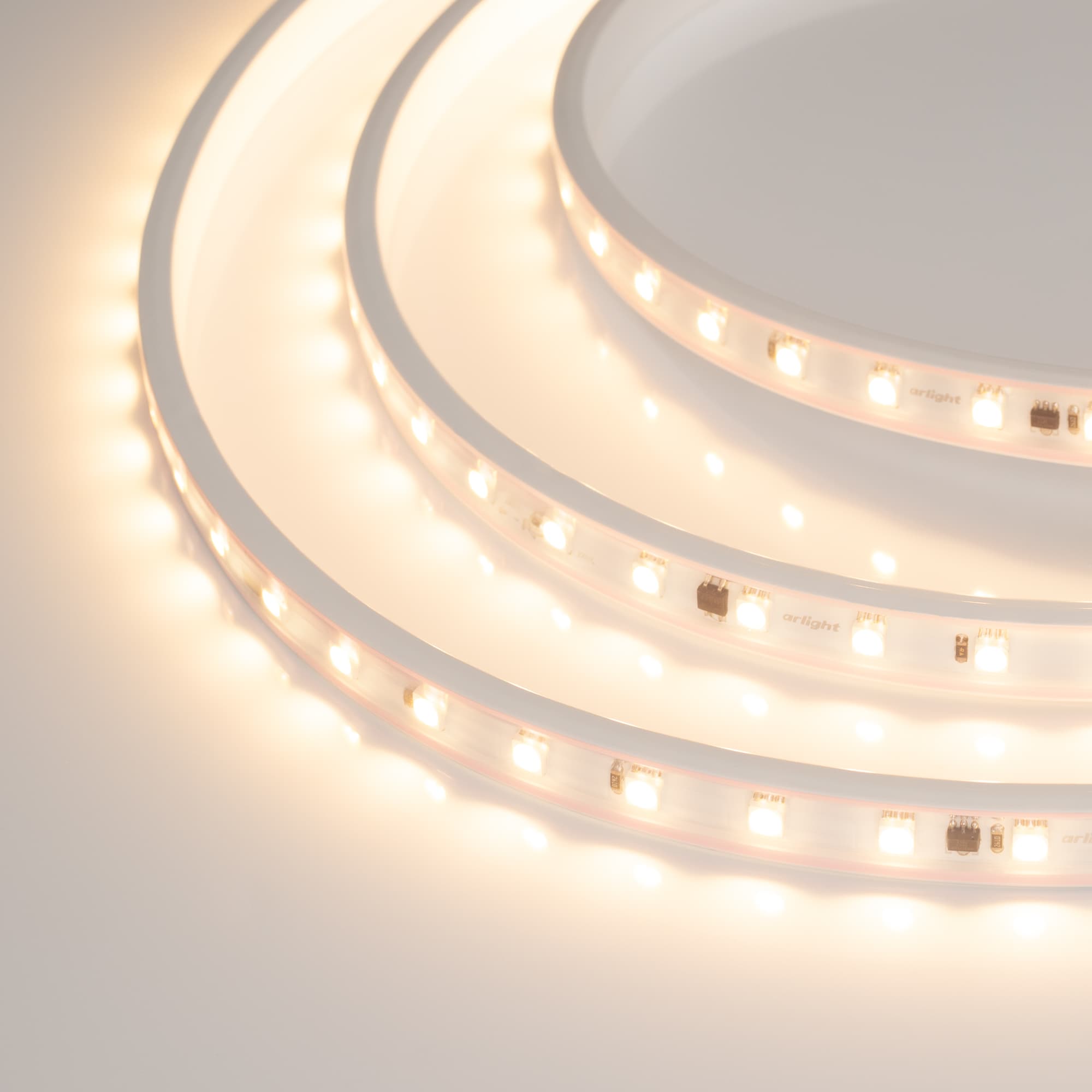 Лента светодиодная 8 Вт/м 230В IP65 2700K 54LED/м ARL-B54-15.5mm SMD 5060 50 м