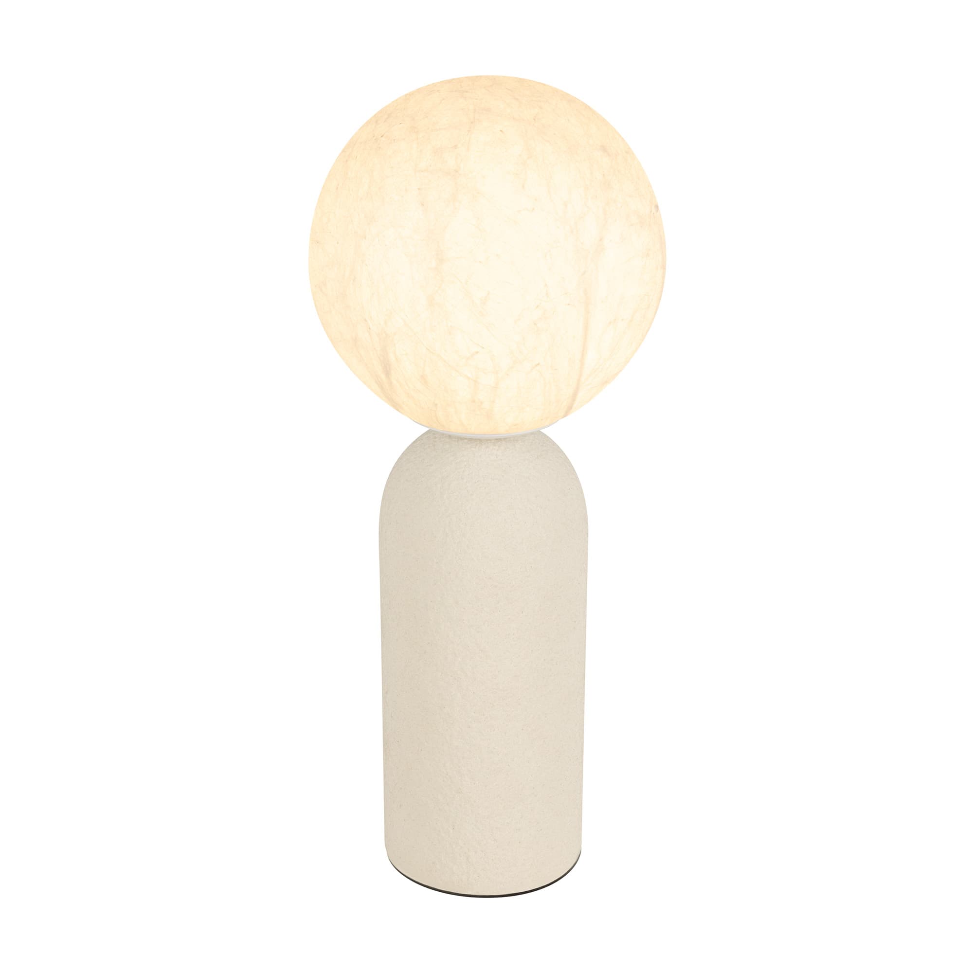 Светильник SP-SILKA-TAB-R150-6W Warm2700, WH, 330 deg, 230V, TOUCH-DIM, IP20, Натуральный шелк, 3 года