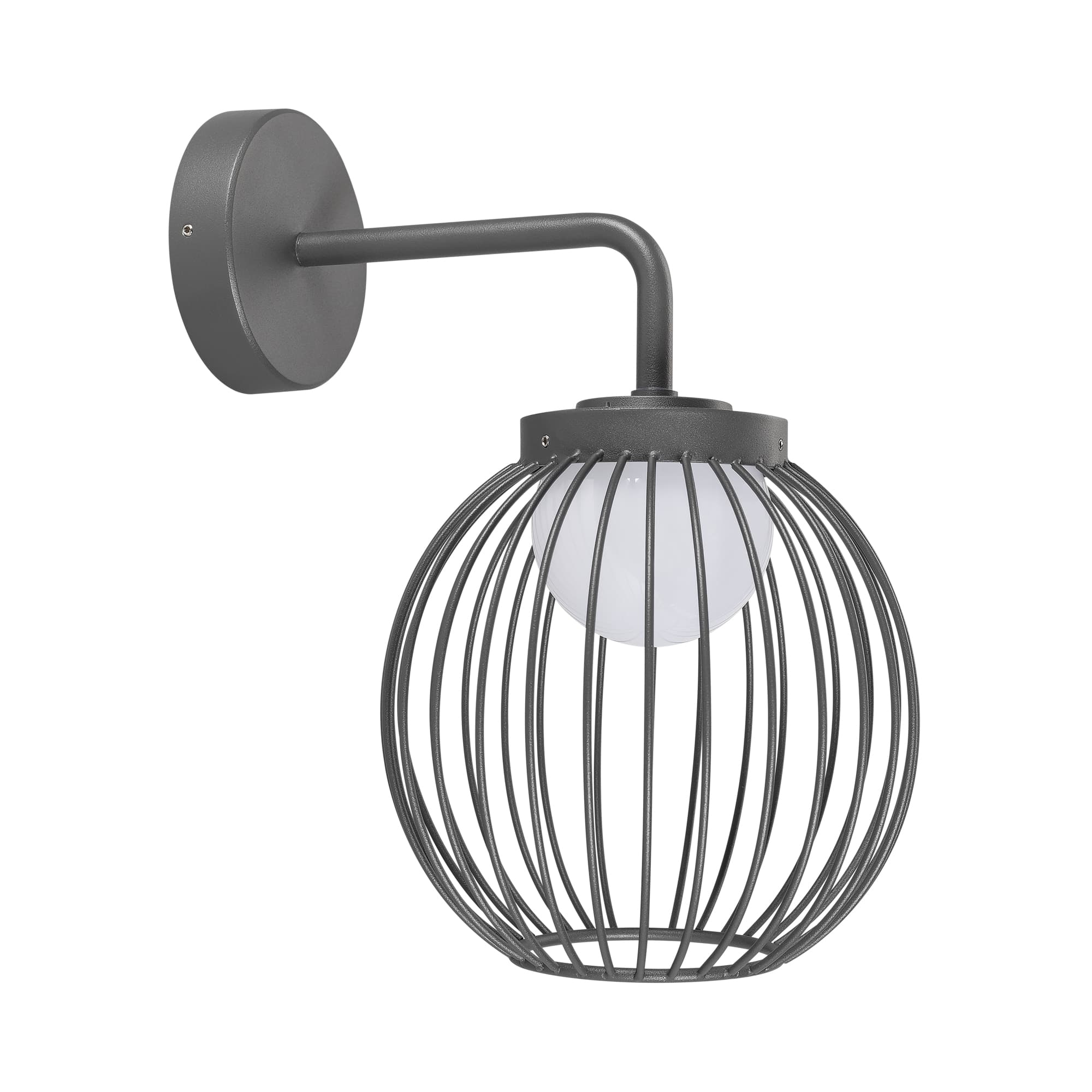 Светильник LGD-PEARL-WALL-7W Warm3000 (GR, 164 deg, 230 В) (ARL, IP65 Металл, 3 года)