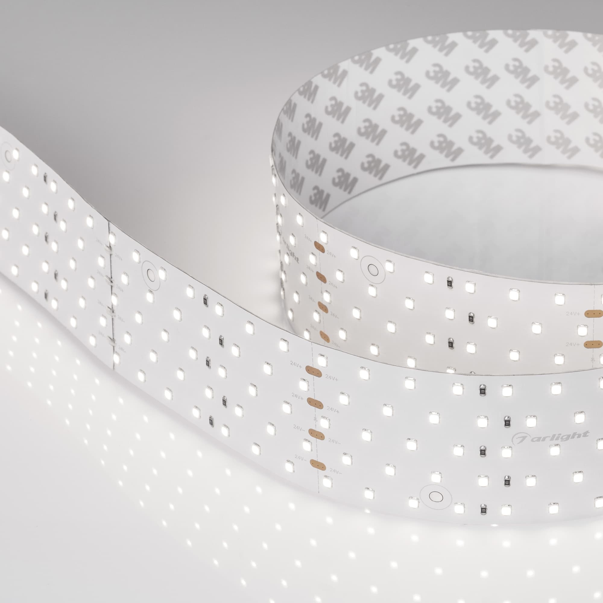 Лента светодиодная 36 Вт/м 24В IP20 5000K 350LED/м RT-A350-58mm CRI98 SMD 2835 2.5 м
