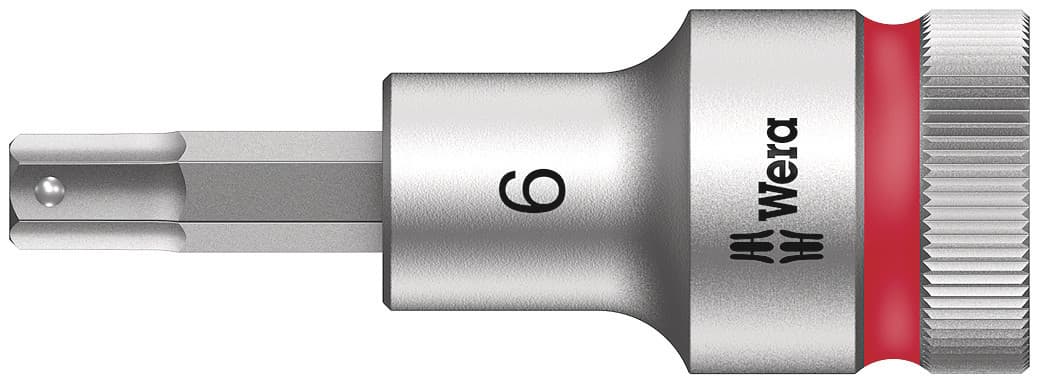 Головка торцевая со вставкой под внутренний шестигранник 8740 C Hex-Plus HF Zyklop DR 1/2 с фиксацией крепежа 6X60 мм