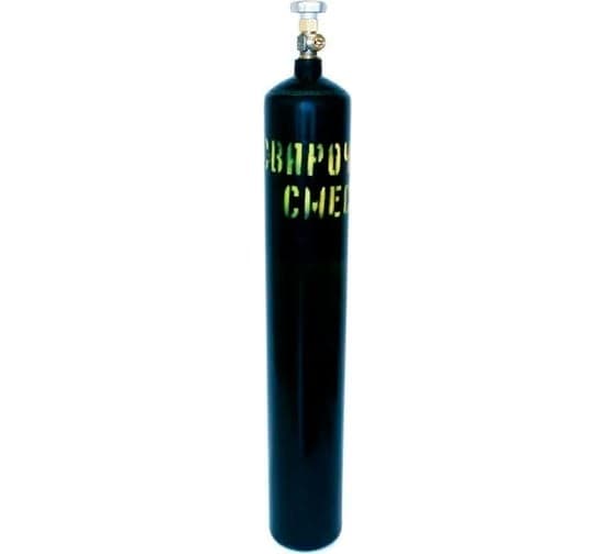 Баллон сварочная смесь 20 л, D=168 мм, 150 атм