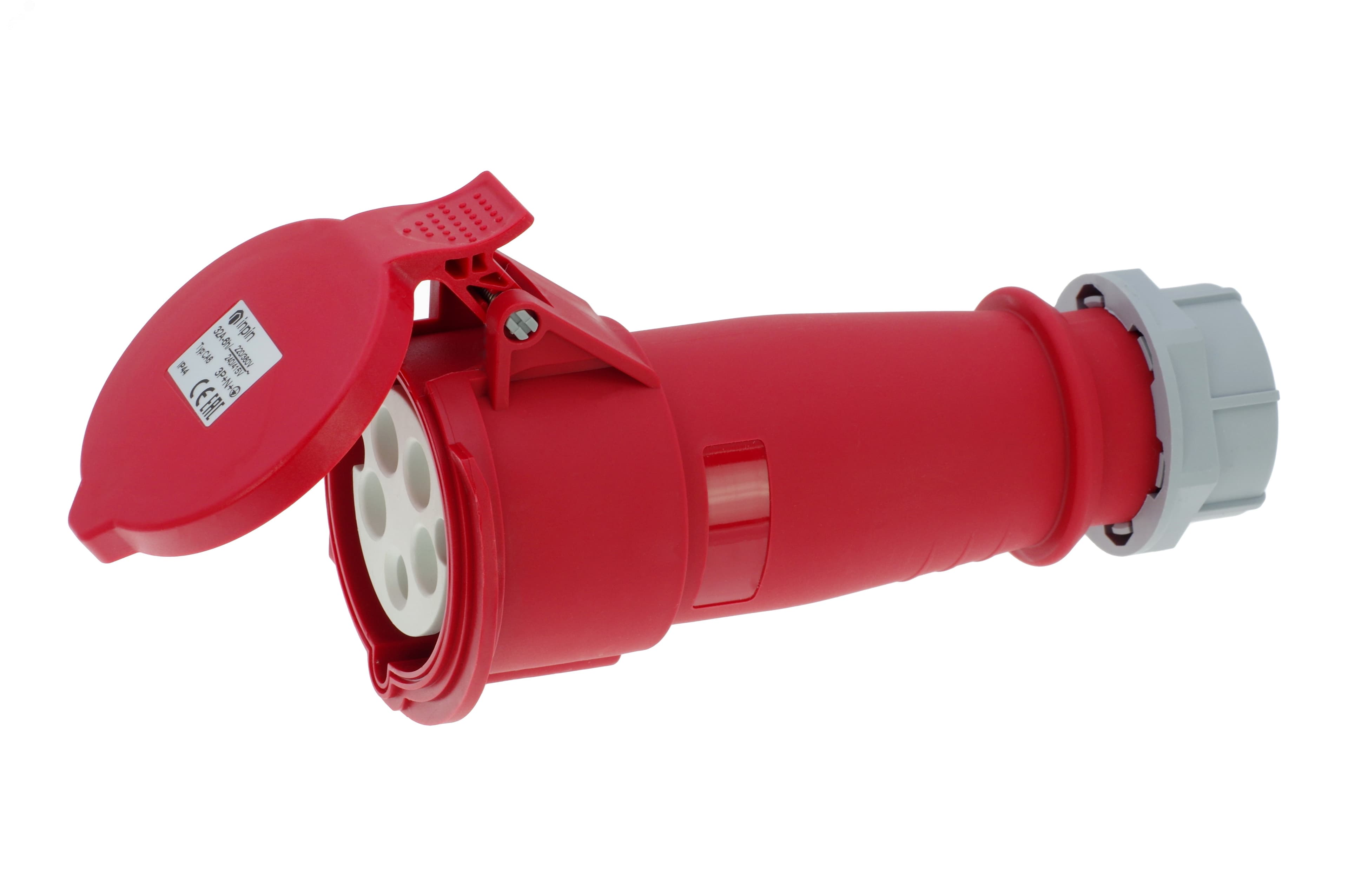 Розетка кабельная 32A/400V/3P+N+E/IP44