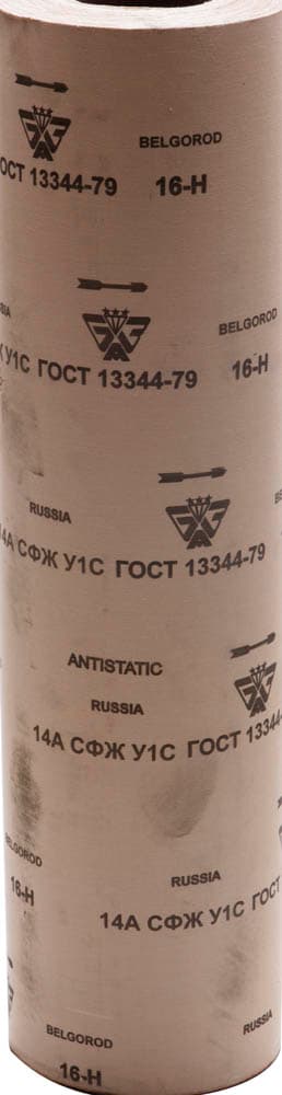 Рулон шлифовальный, на тканевой основе, водостойкий, KK19XW 16-H (Р80), 775 мм, 30 м