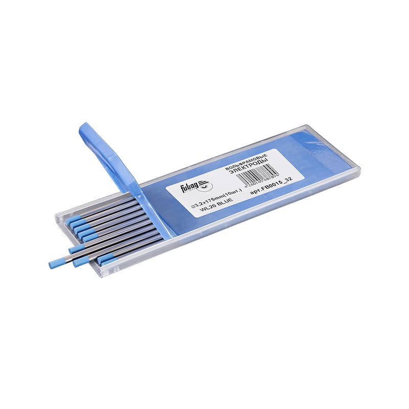 Вольфрамовые электроды D3.2x175мм синие (blue)_WL20 (10 шт.)