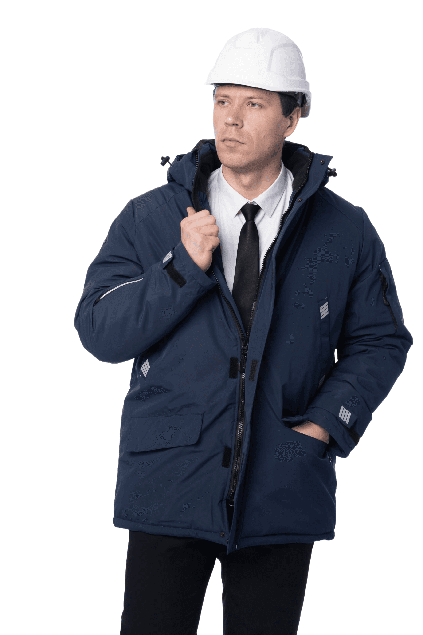 Зимняя куртка-парка Brodeks KW204 , синий (4XL)