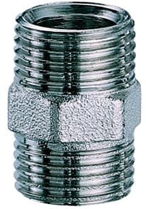 Ниппель 1/2'EUх1/2'EU, хромирированный FAR