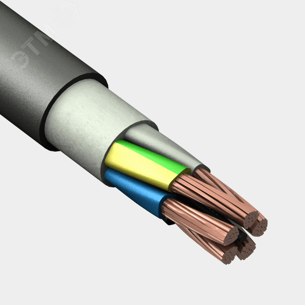 Кабель силовой ППГнг(А)-HF 5х150мс(N. PE)-1 ТРТС многопроволочный