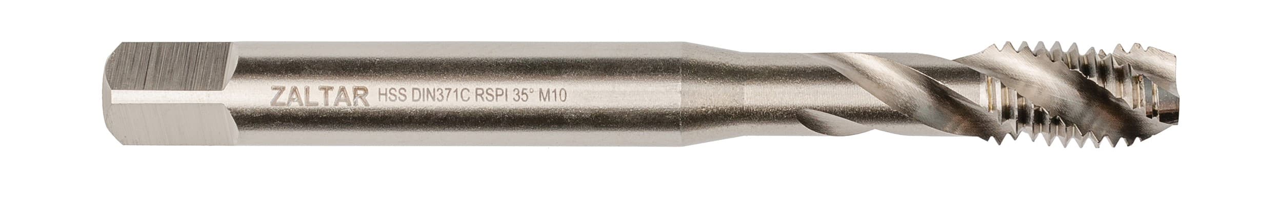 Метчик машинный HSS, DIN 371, 35 градусов RSP, M10 x 1,5
