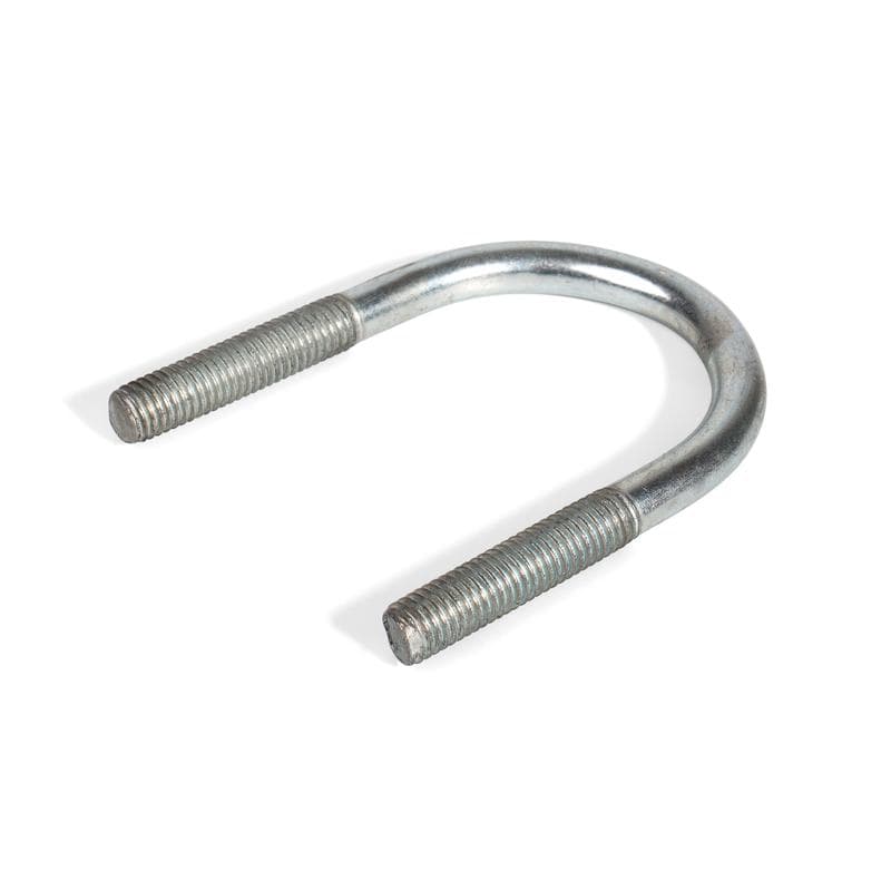 Болт-скоба стальная U 2 1/2'' М10