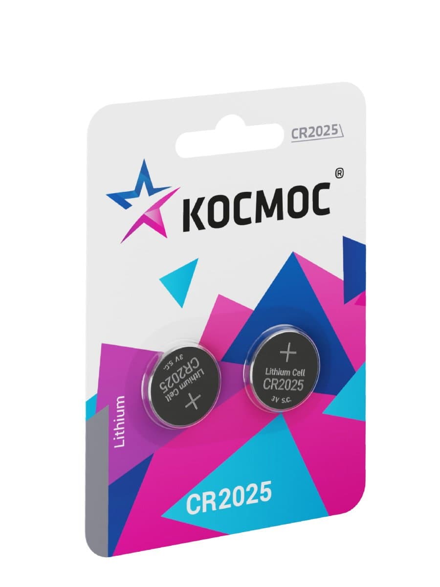 Батарейка  CR2025 3V Lithium 2BL