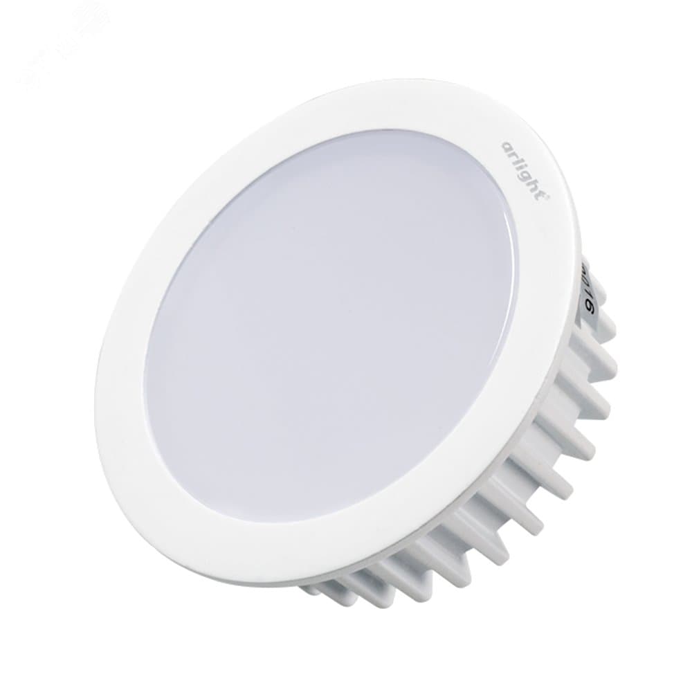 Светильник светодиодный LTM-R70WH-Frost 4.5W Warm White 110deg (ARL, IP40 металл, 3 года)