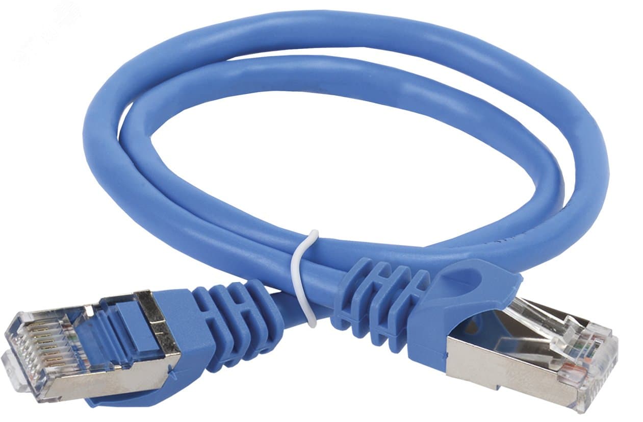 Патч-корд категории 6 FTP PVC 7м синий