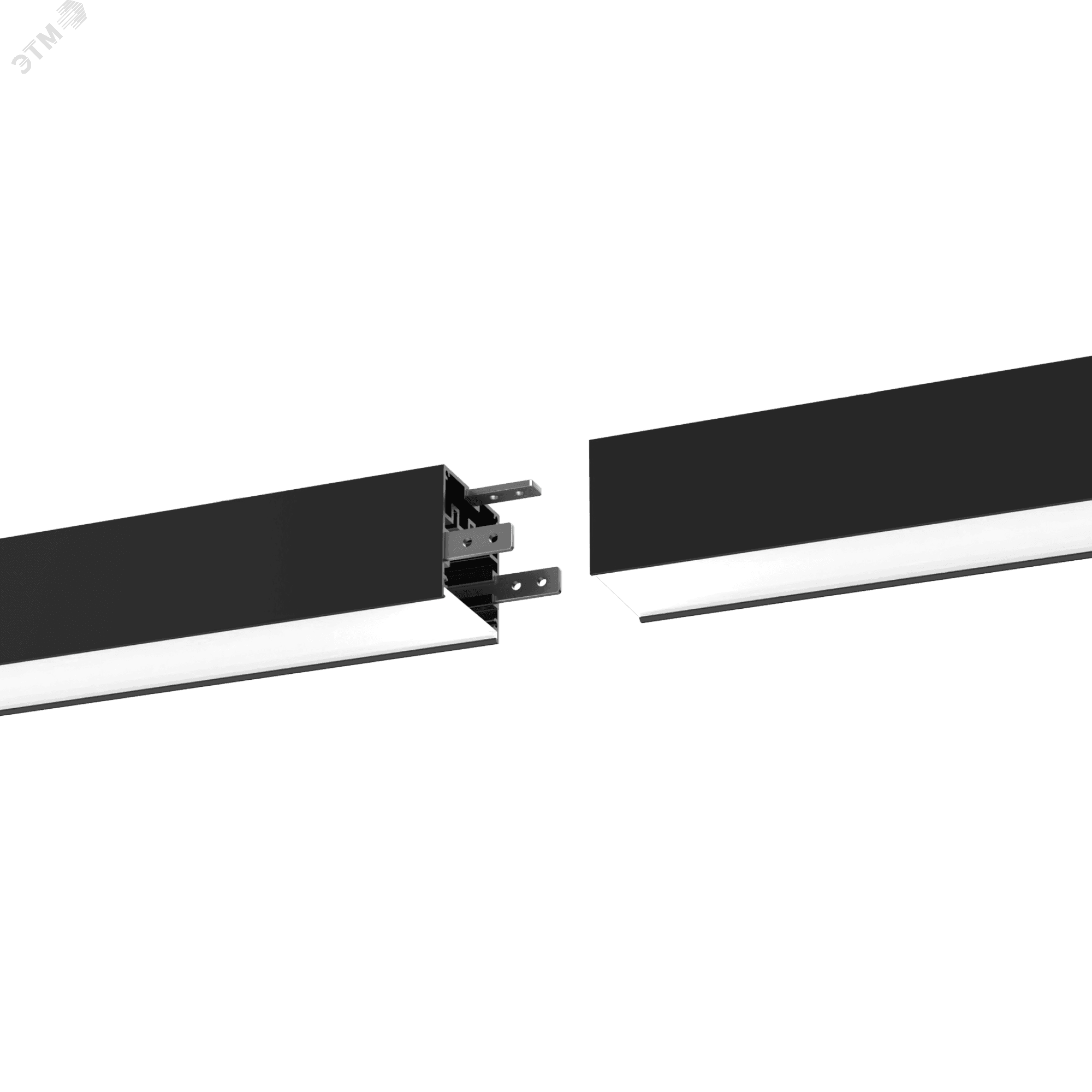 Светильник светодиодный накладной Optima Line 3070 S 2000 LW 40 3500 120 EM BK