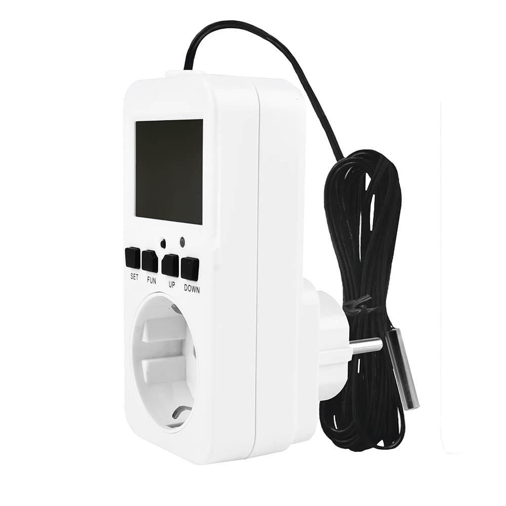 Розетка с таймером с датчиком контроля температуры 3600W/16A Feron