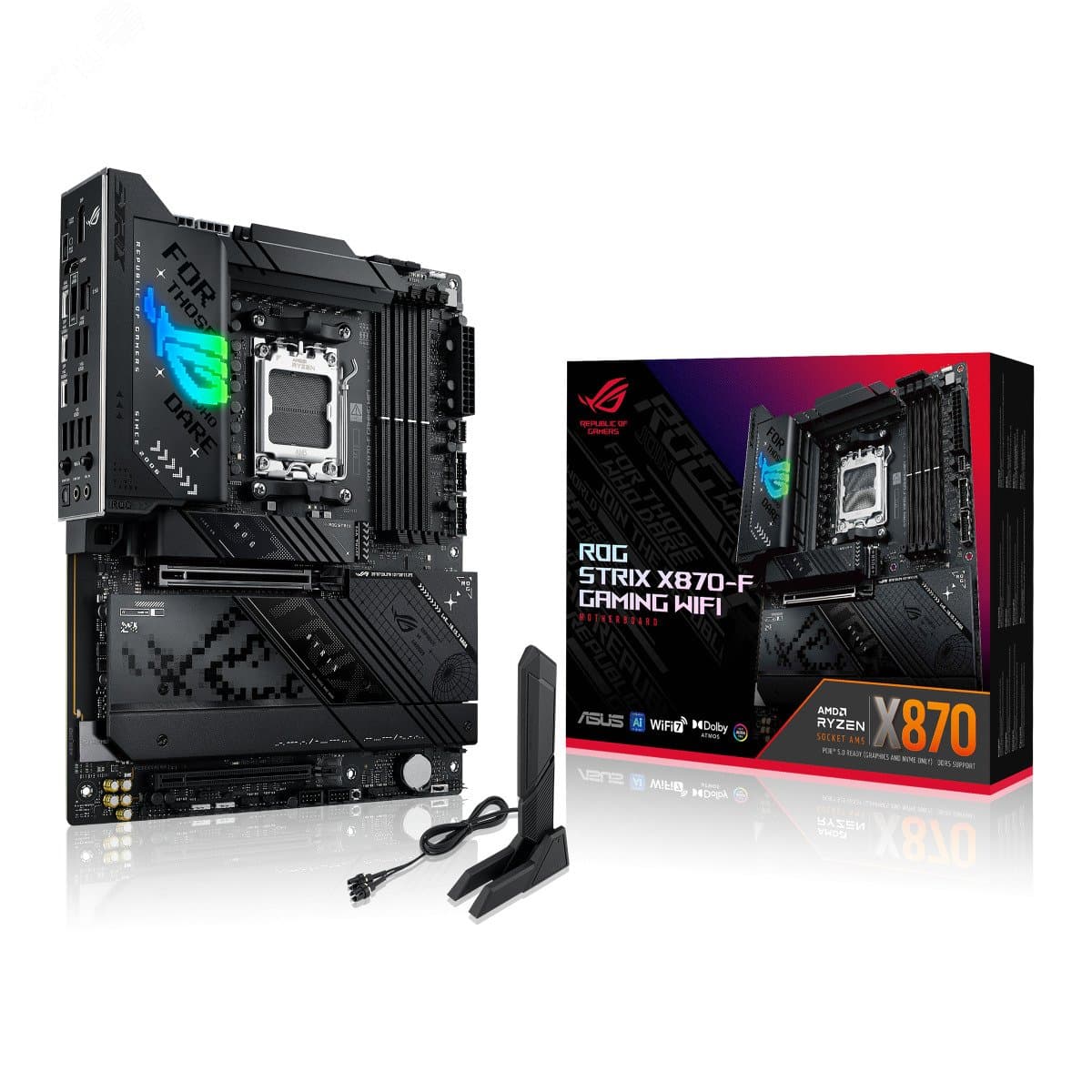 Материнская плата ROG STRIX X870-F GAMING WIFI, AMD X870, ATX
