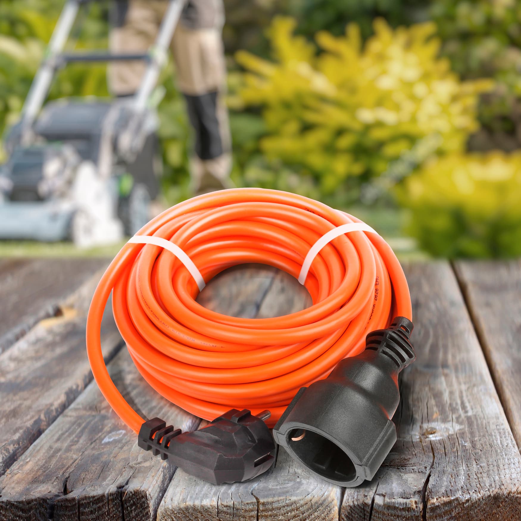 Удлинитель силовой в бухте c/з 1 гн 10м ПВС 3х1.5 UPx-1e-3x1.5-10m-IP44