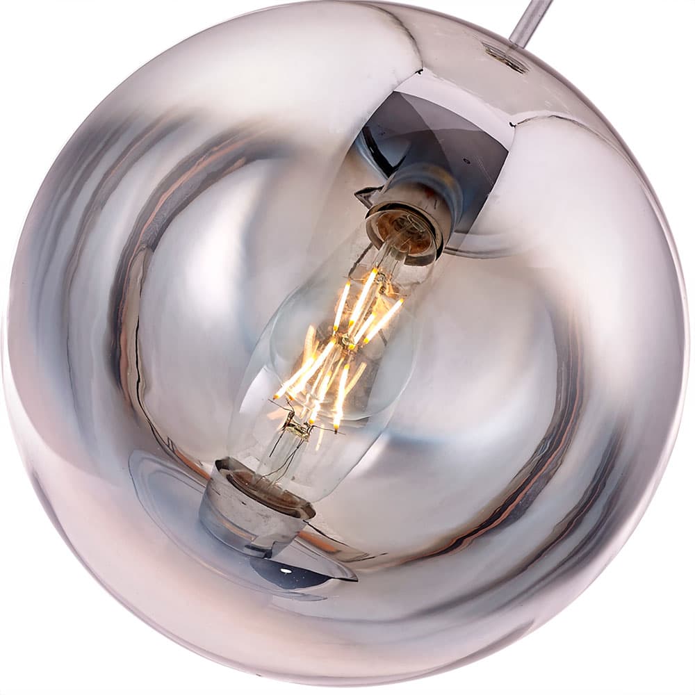 Светильник подвесной JUPITER chrome E27 1х60Вт Металл Хром