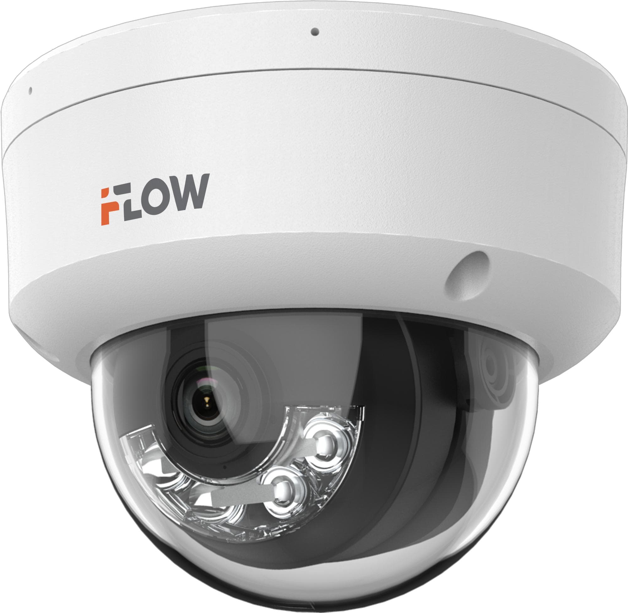 Видеокамера IP 2Мп купольная IP67 ИК/LED-30м с PoE (2.8мм)