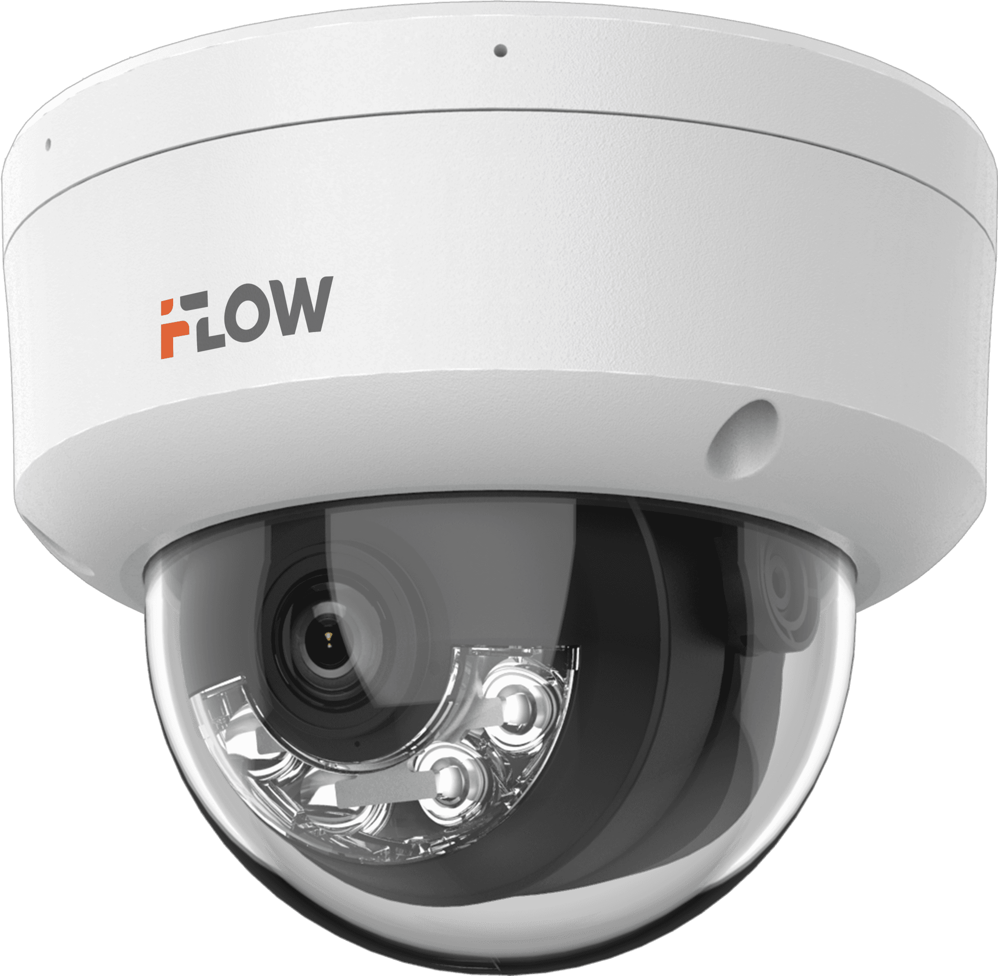 Видеокамера IP 2Мп купольная IP67 ИК/LED-30м с PoE (2.8мм)