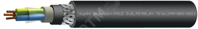 Кабель КунРс ВКВнг(А)-FRLS 5х16.0 (PE.N)