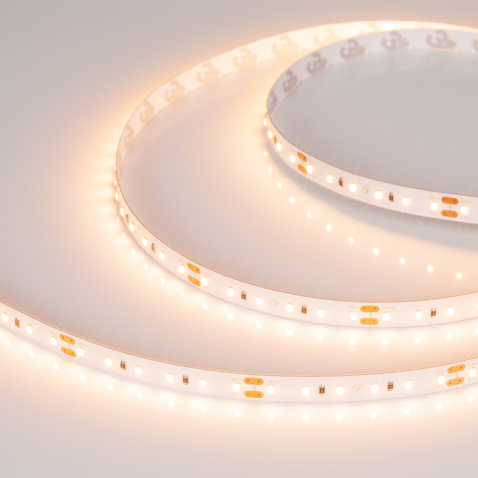 Лента светодиодная 14 Вт/м 24В IP20 2700K 120LED/м MICROLED-M120-8mm SMD 2216 5 м