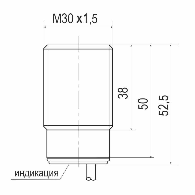 Выключатель бесконтактный ISB A8A8-31P-10-LZ