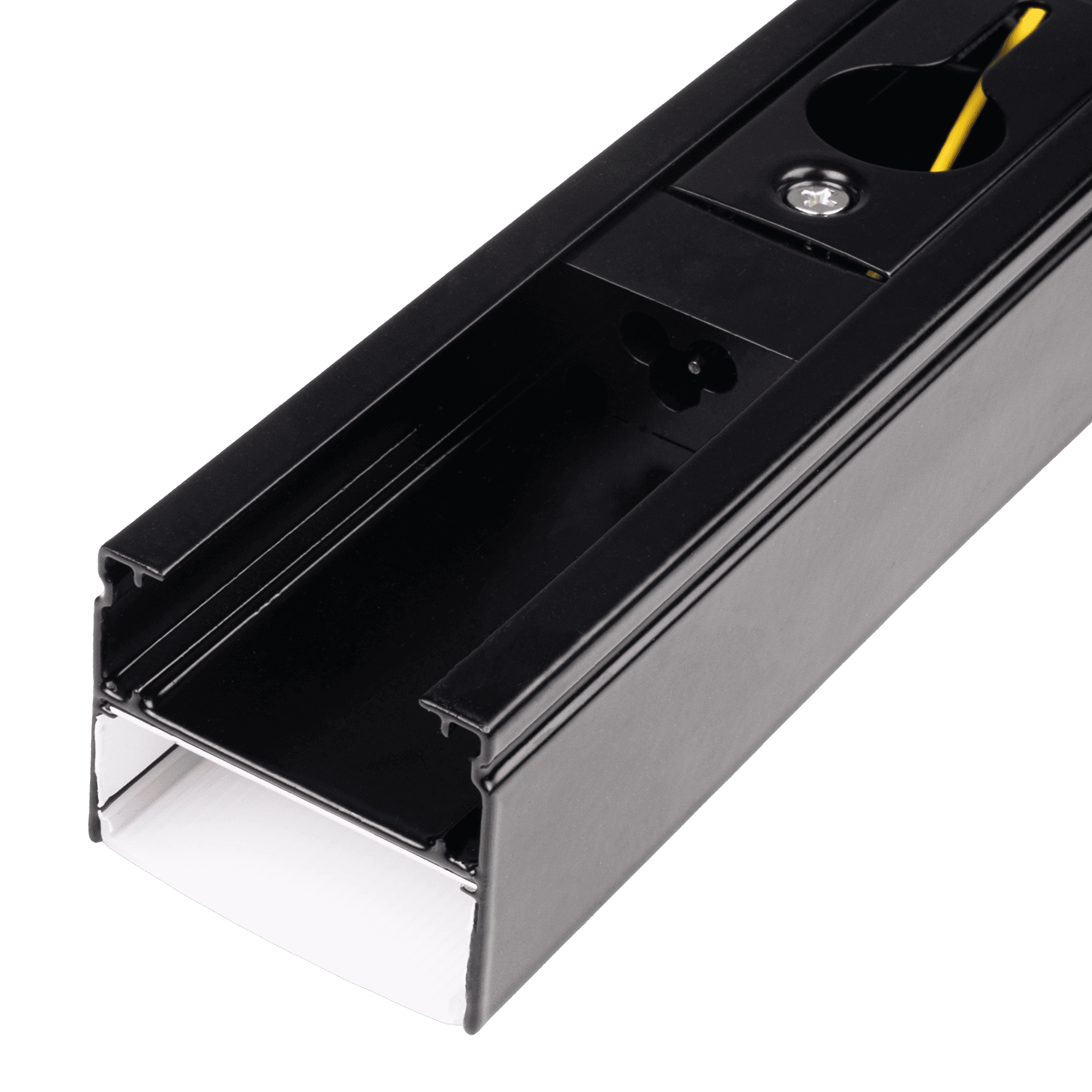 Светильник светодиодный PRO+ ДПО-02L 16W 4000K 1600Лм BLACK L-обр. для реечных потолков IP40 Jazzway