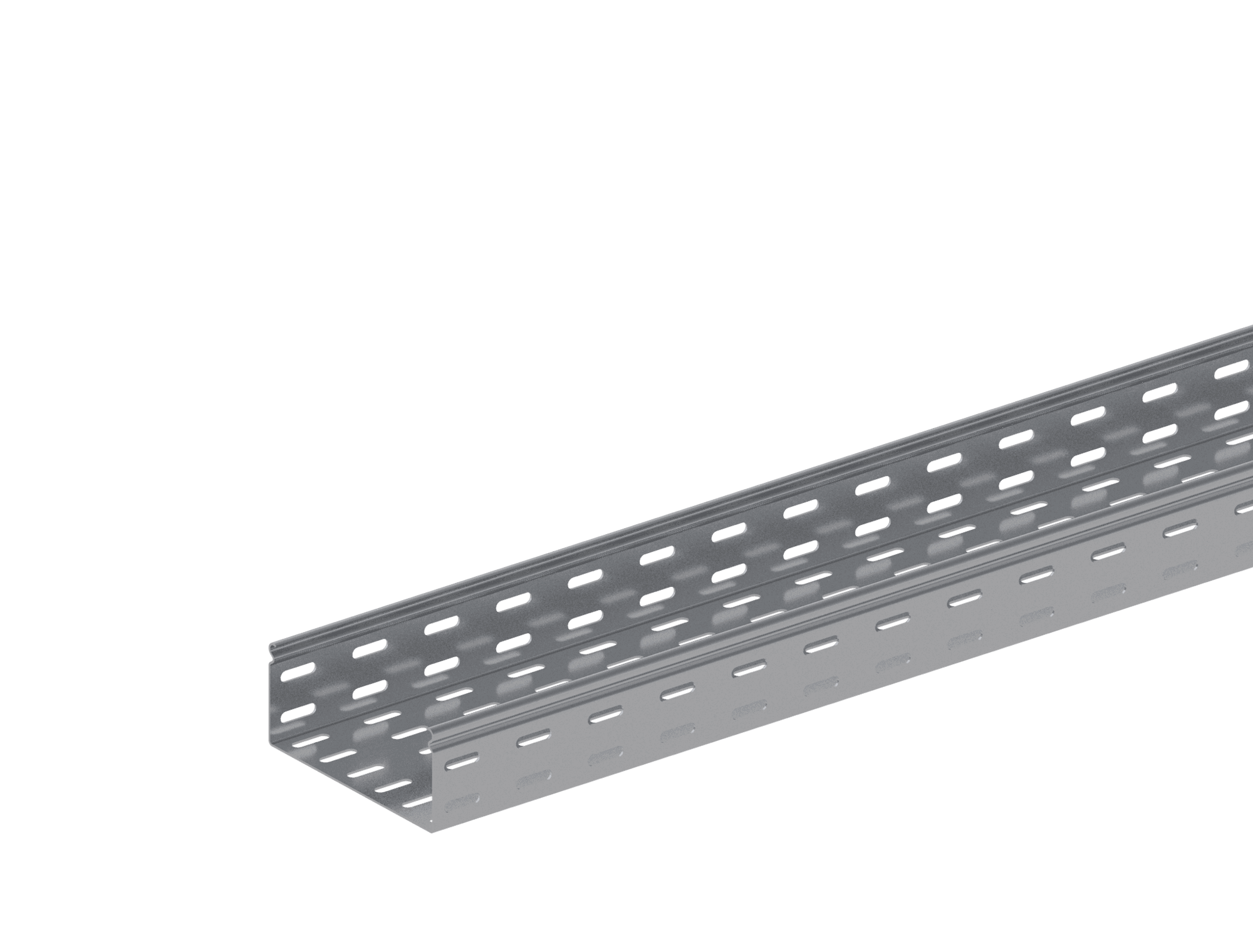 Лоток перфорированный 150х65-0,5 L3000 замковый INOX (AISI304)