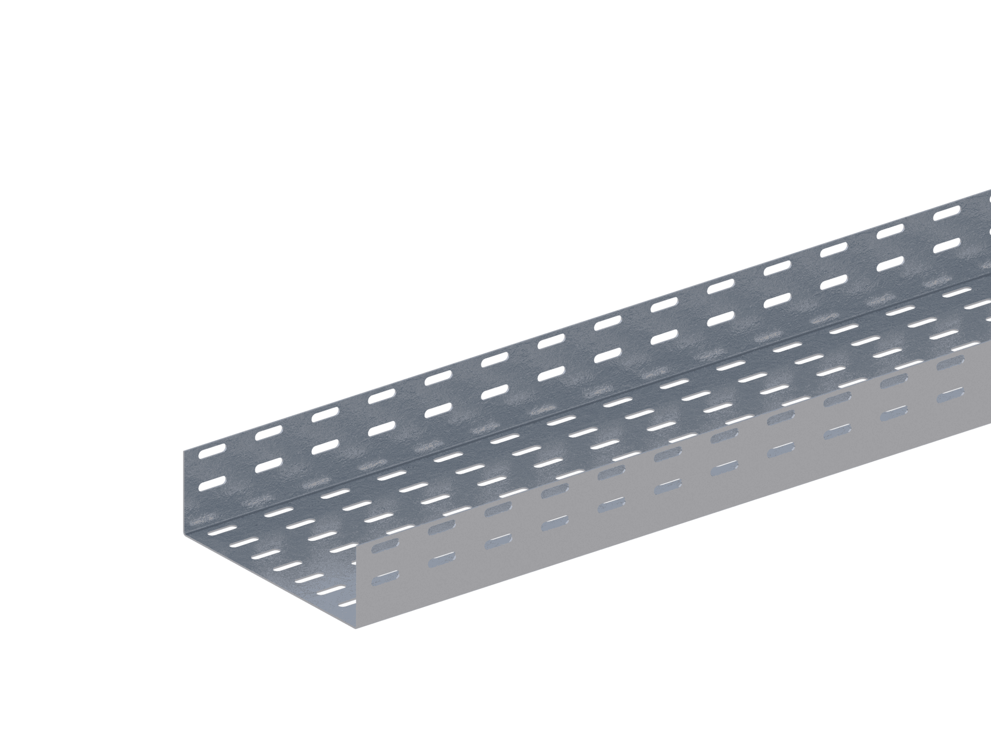 Лоток перфорированный 200х65х3000 0,8 мм  INOX