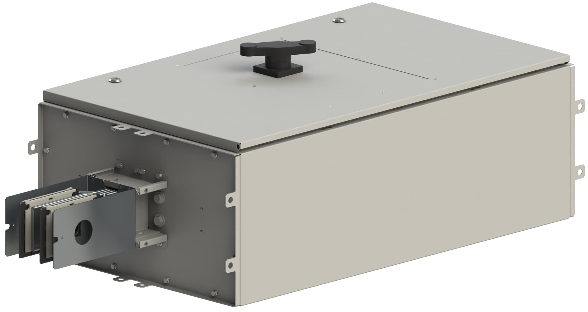 Секция магистральная  переходная ШМА-5 3200А IP55 AL 3P+N(100%)+PE (корпус)  на кабель с автоматом ШМА 5.10.3200.57
