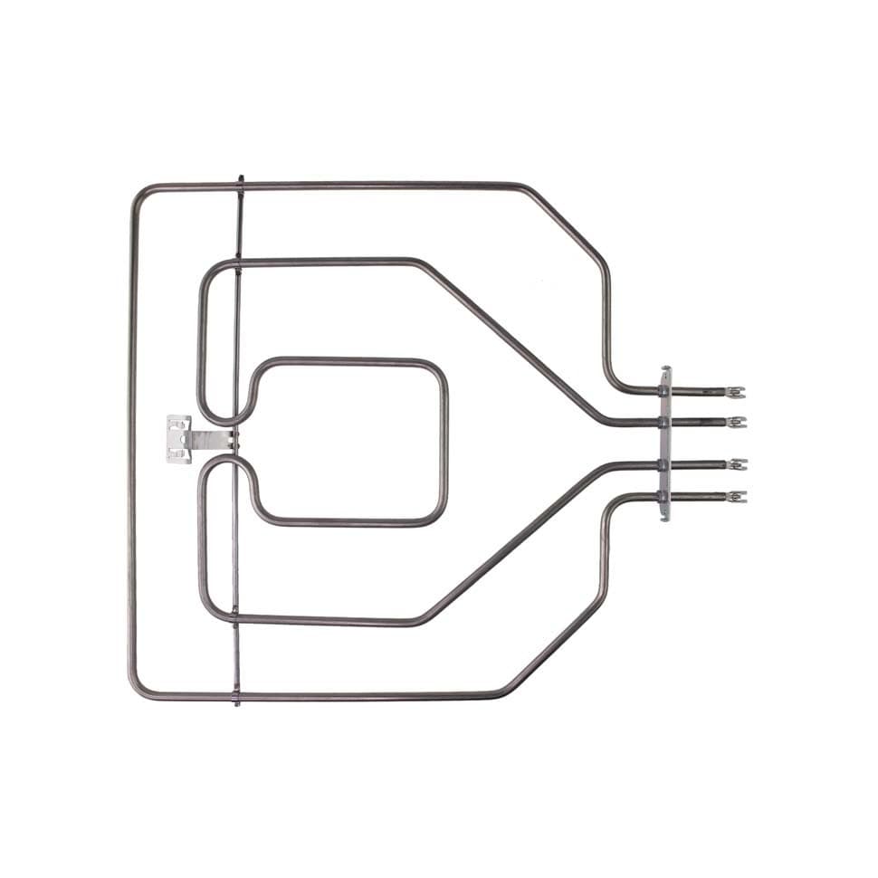 ТЭН духовки 2800Вт(1300+1500), нерж, L375х360мм, верхний, Neff, Siemens, Bosch, 240В