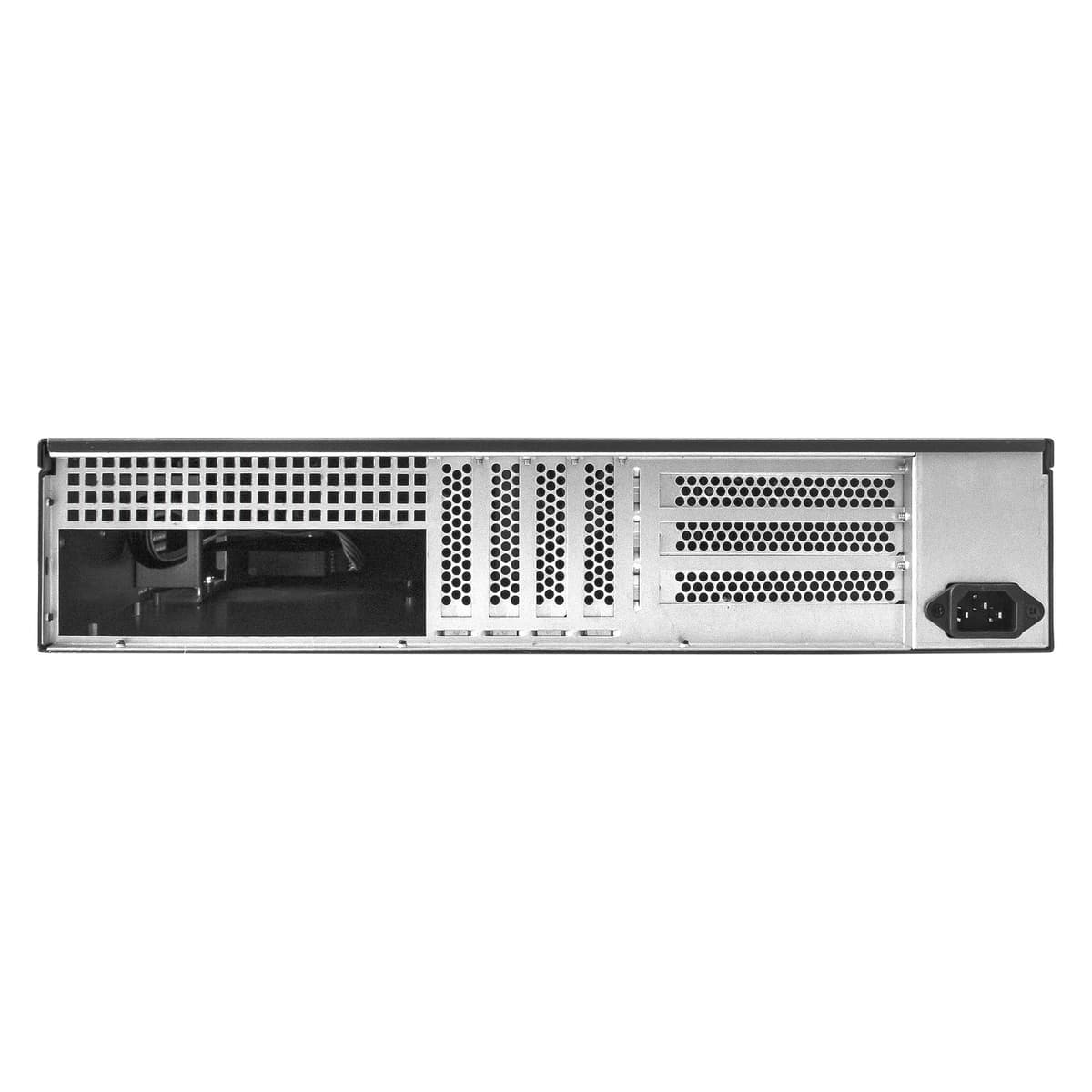 Серверный корпус 2U, 19'' стоечный, глубина 450 мм, без БП, USB