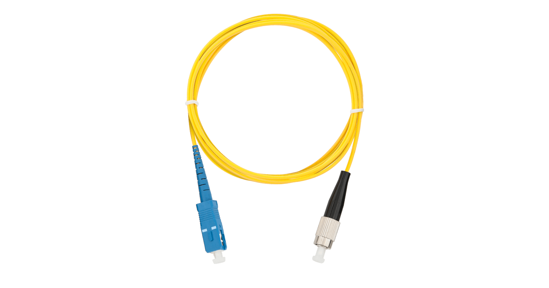 Патч-корд оптический переходной SM 9/125 OS2 SC/UPC-FC/UPC одинарный LSZH 2мм