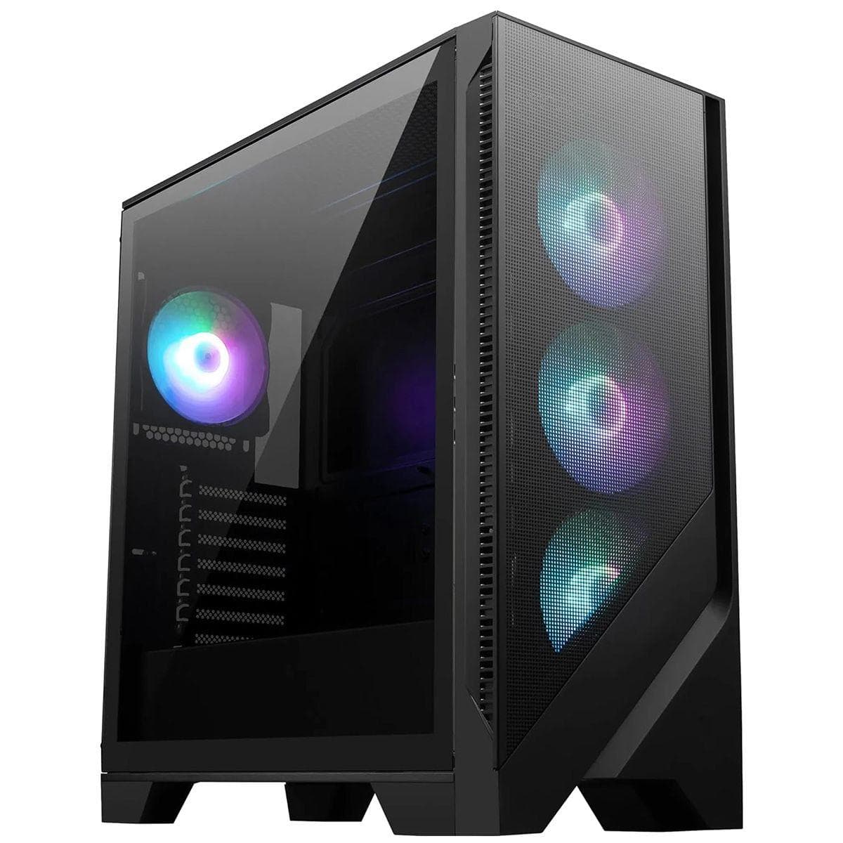 Корпус MAG FORGE 320R AIRFLOW, 4x120мм ARGB вентиляторы, 2xUSB 3.2 Gen 1, закаленное стекло