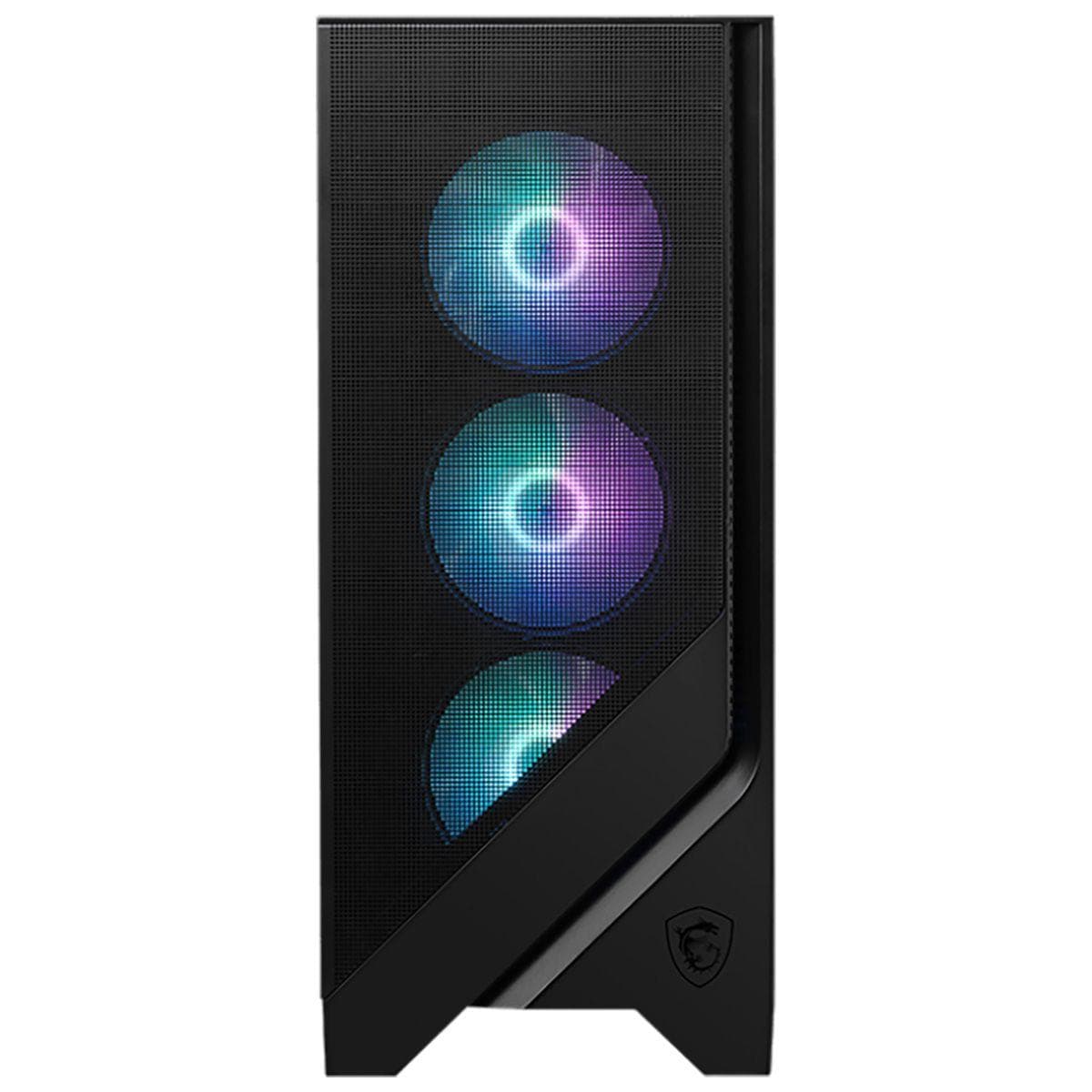 Корпус MAG FORGE 320R AIRFLOW, 4x120мм ARGB вентиляторы, 2xUSB 3.2 Gen 1, закаленное стекло
