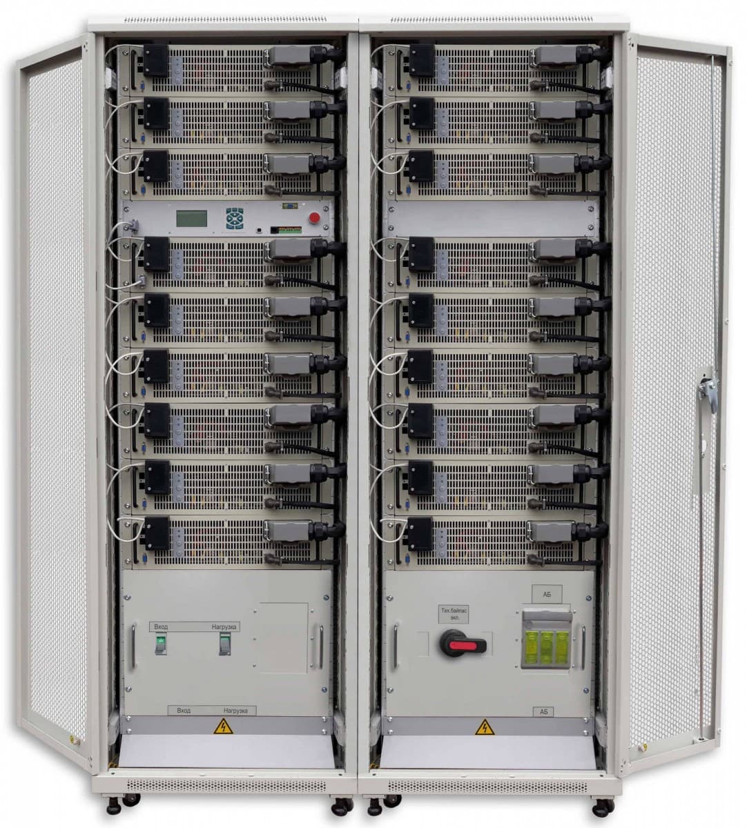 Источник бесперебойного питания Online RUPO-3 420000 ВА/420000 Вт без АКБ Tower Ethernet, USB, RS-232, Wi-Fi, SMS-оповещение (опционально) клеммы