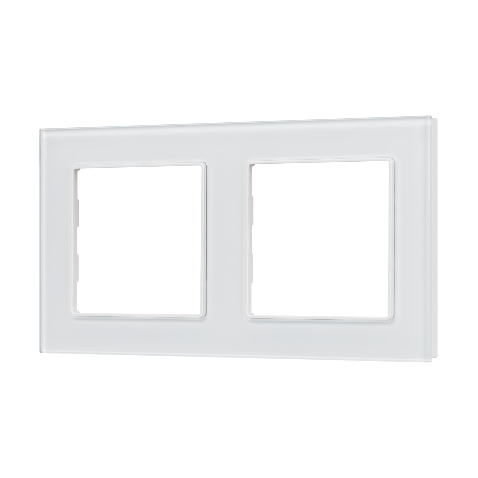 Рамка стеклянная FRM-GLARE-GS-2-WH